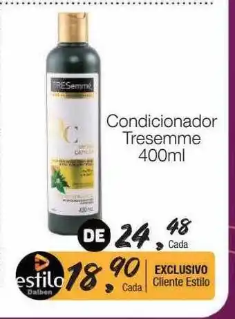 Condicionador tresemmé