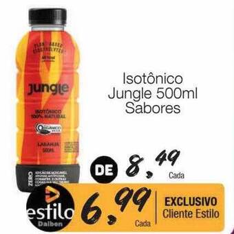 Supermercado Dalben Isotônico jungle sabores oferta
