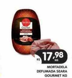Supermercados Real Mortadela defumada seara gourmet kg oferta