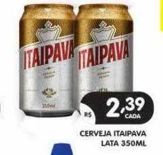 Supermercados Real Cerveja itaipava oferta
