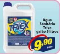 Vencedor Atacadista Agua Sanitaria Triex galao 5L oferta