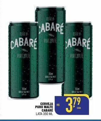 Mercantil Rodrigues Cerveja puro malte cabaré 350ml oferta