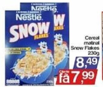Supermercados Gricki Cereal Matinal Snow Flakes 230g oferta