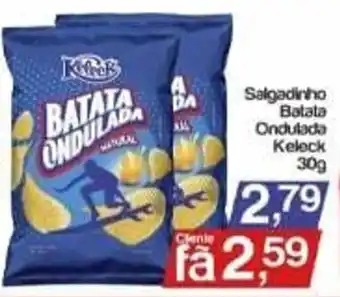 Salgadinho Batata Ondulada Keleck 30g