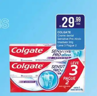Colgate Creme Dental Sensitive Pro Alivio Imediato 90g Leve 3 Apgue 2