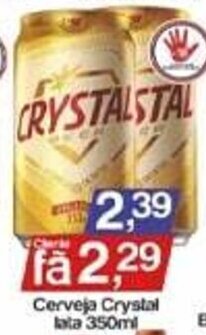 Cerveja Crystal Lata 350ml