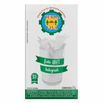 Leite longa vida terra viva integral 1l