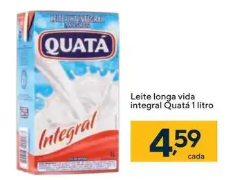 Coop Leite Longa Vida Integral Quata 1L oferta