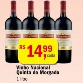 Ultrabox Vinho Nacional Quinta do Morgado 750ml oferta