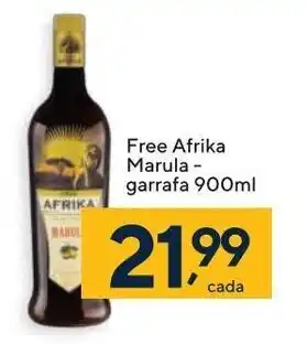 Free Afrika Marula - Garrafa 900ml