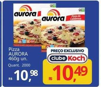 Supermercados Koch Pizza aurora oferta