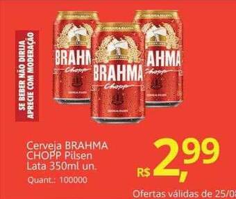 Supermercados Koch Cerveja brahma chopp pilsen oferta