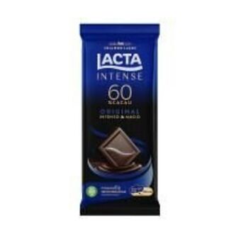 Chocolate lacta intense 60% cacau original intenso e macio 85g