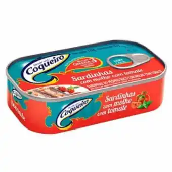Supermercado Estrela Azul Sardinha coqueiro tomate 125g oferta