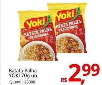 Supermercados Koch Batata palha yoki oferta