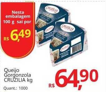 Supermercados Koch Queijo gorgonzola cruzilia kg oferta