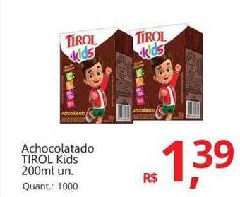 Supermercados Koch Achocolatado tirol kids oferta
