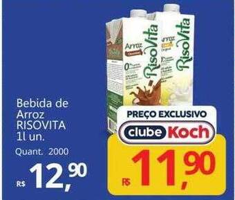 Supermercados Koch Bebida de arroz risovita oferta