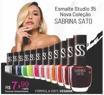Esmalte Studio 35 Nova Coleção Sabrina Sato