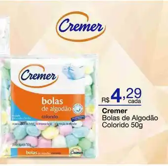 Cremer Bolas De Algodão Colorido 50g