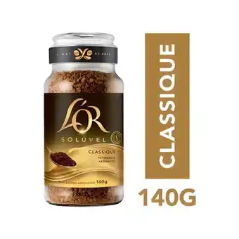 Café solúvel liofilizado l'or140g