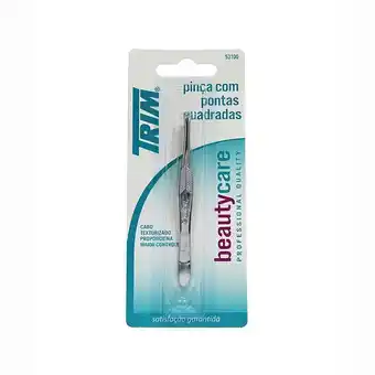Pinca depilar trim ponta reta