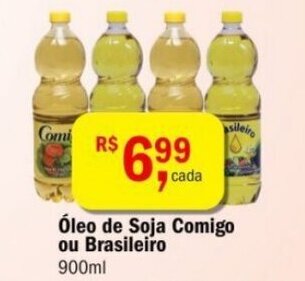 Ultrabox Oleo de Soja Comigo ou Brasileiro 900ml oferta