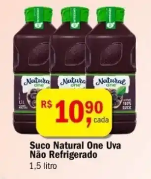 Ultrabox Suco Natural One Uva Nao Refrigerado 1.5L oferta