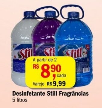 Desinfetante Still Fragrancias 5L