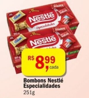 Ultrabox Bombons Nestle Especialidades 251g oferta
