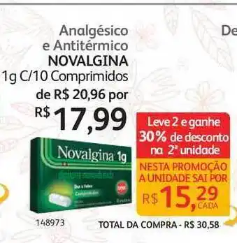 Analgésico E Antiérmico Novalgina