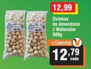 Veran Supermercados Ovinhos de Amendoim J Watanabe 500g oferta