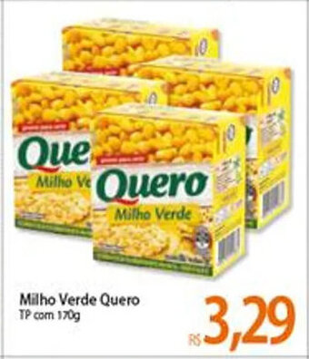 Atacadão Milho Verde Quero 170g oferta