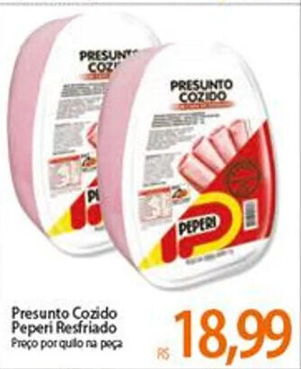 Atacadão Presunto Cozido Peperi Resfriado oferta