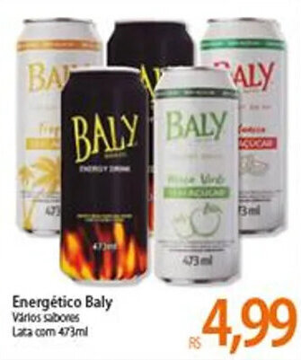 Atacadão Energetico Baly 473ml oferta