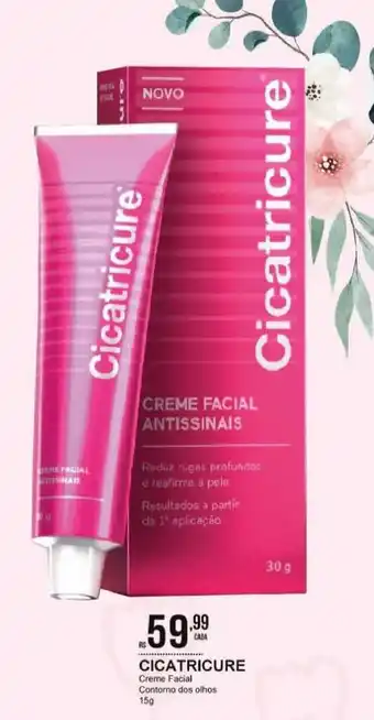 Maxxi Econômica Farmácias Cicatricure Creme Facial Contorno Dos Olhos 15g oferta