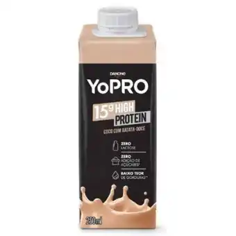 Extrabom Supermercados Bebida láctea danone yopro shake 250ml coco e batata doce oferta