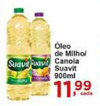 Rossi Supermercado Oleo de Milho/ Canola Suavit 900ml oferta