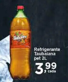 Rossi Supermercado Refrigerante Taubaiana 2L oferta