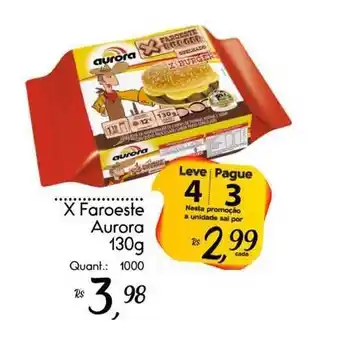 Giassi Supermercados X Faroeste Aurora 130g oferta