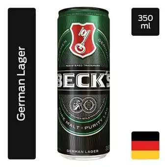 Cerveja puro malte becks 350ml