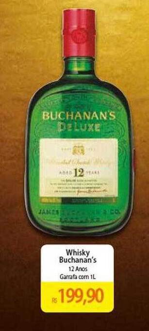 Atacadão Whisky buchanan's oferta
