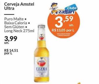 Zaffari Cerveja amstel ultra oferta