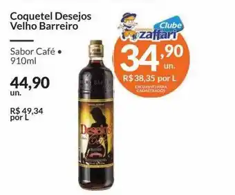 Coquetel desejos velho barreiro