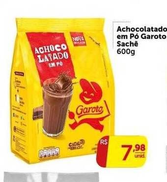 Pires Achocolatado em pó garoto oferta