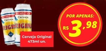 Supermercados Rex Cerveja original oferta