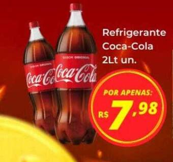 Supermercados Rex Refrigerante coca-cola oferta