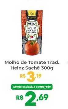 Coocerqui Molho de tomate trad heinz oferta