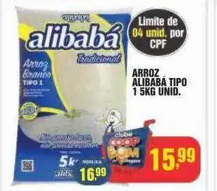 Arroz alibabá tipo 1 5kg