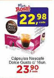 Rossi Supermercado Capsulas Nescafe Dolce Gusto c/16un oferta